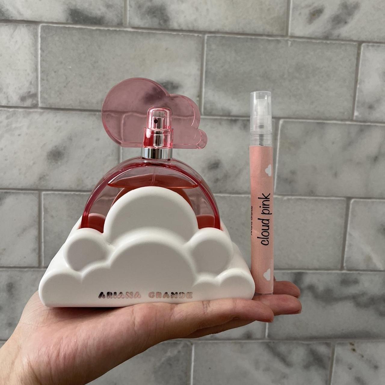 Ariana Grande’s New Cloud Pink Perfume In A 10ml... - Depop