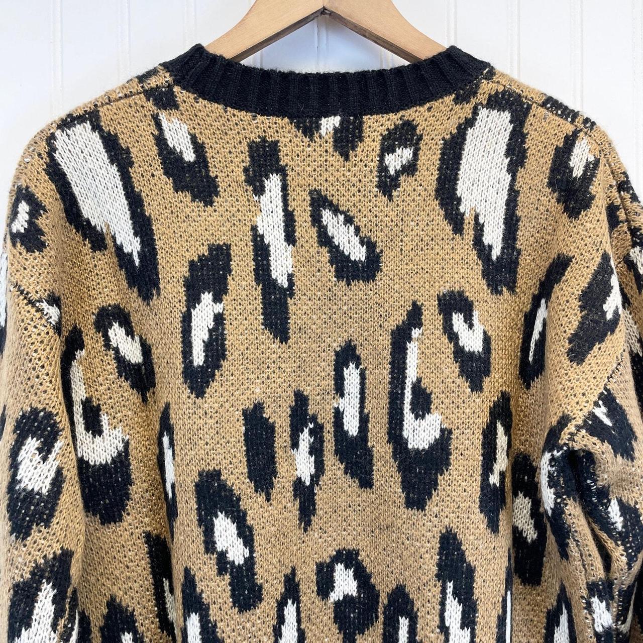 Minkpink leopard sweater best sale