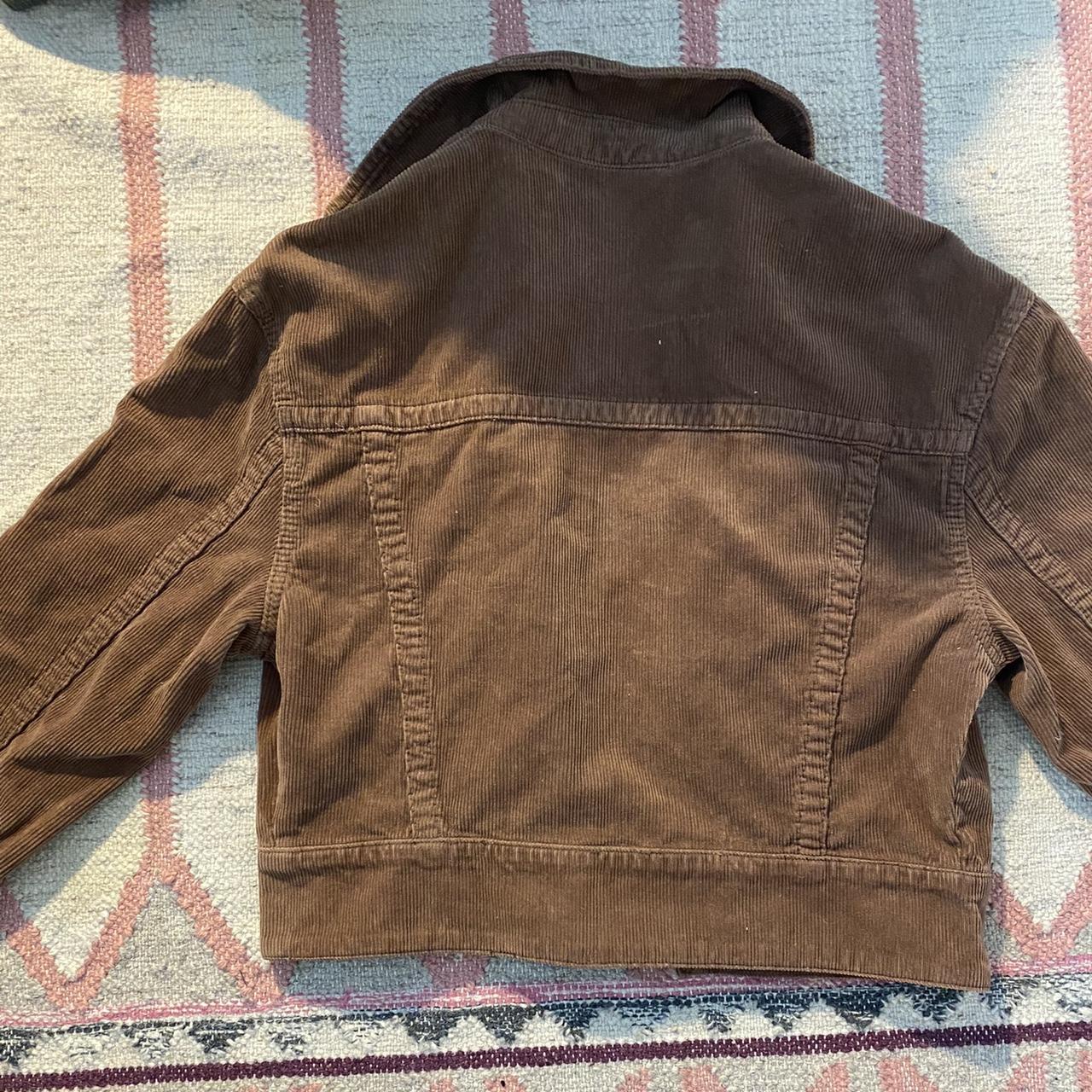 super cute cord brandy jacket! i rly like it but... Depop