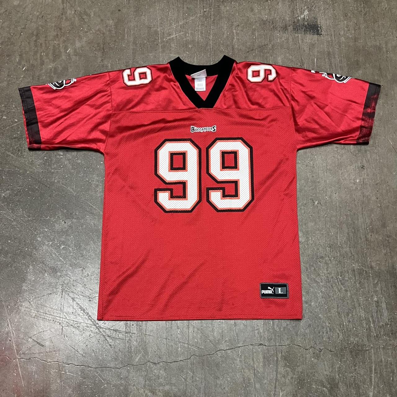 Vintage Tampa Bay Buccaneers Warren Sapp Jersey Size Large 