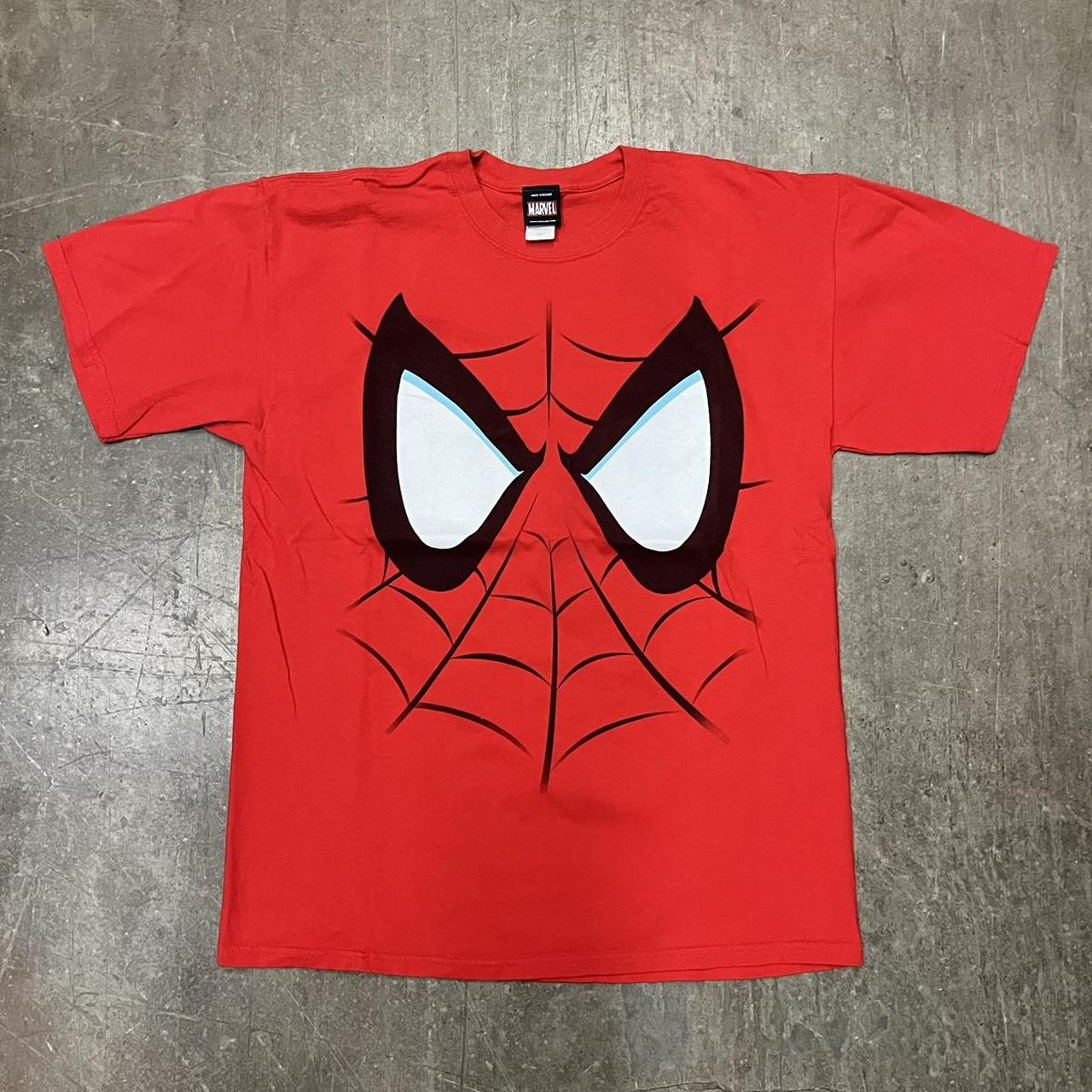 Vintage Spider-Man Shirt size Large y2k 2000s Mad... - Depop