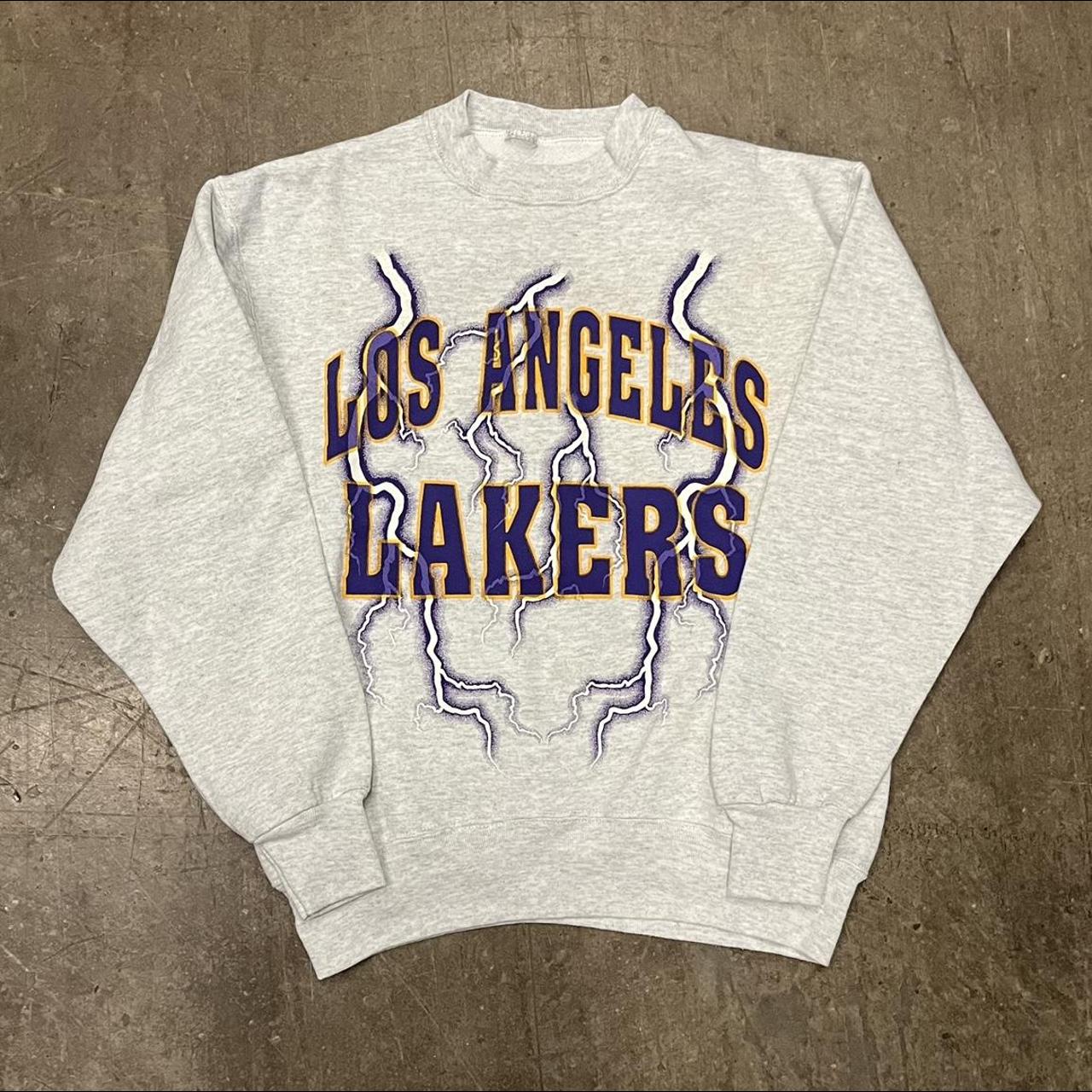 Los Angeles Lakers Crewneck Sweatshirt - Depop