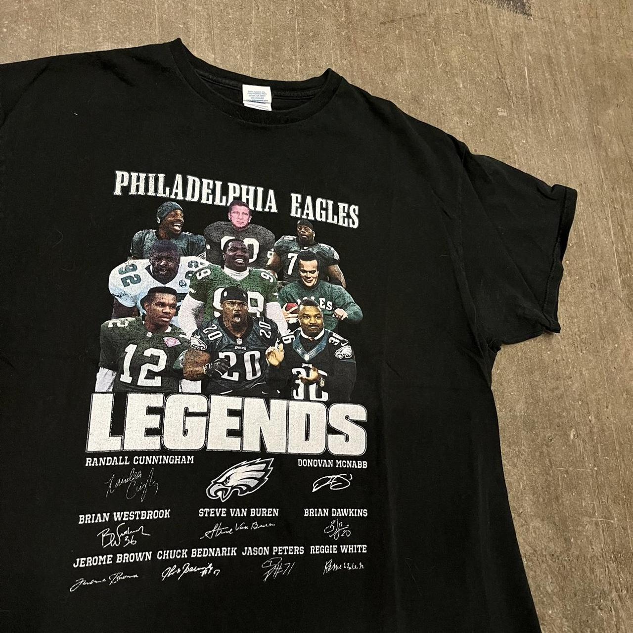 Vintage Y2K 2000s Philadelphia Eagles NFL Graphic T-shirt 