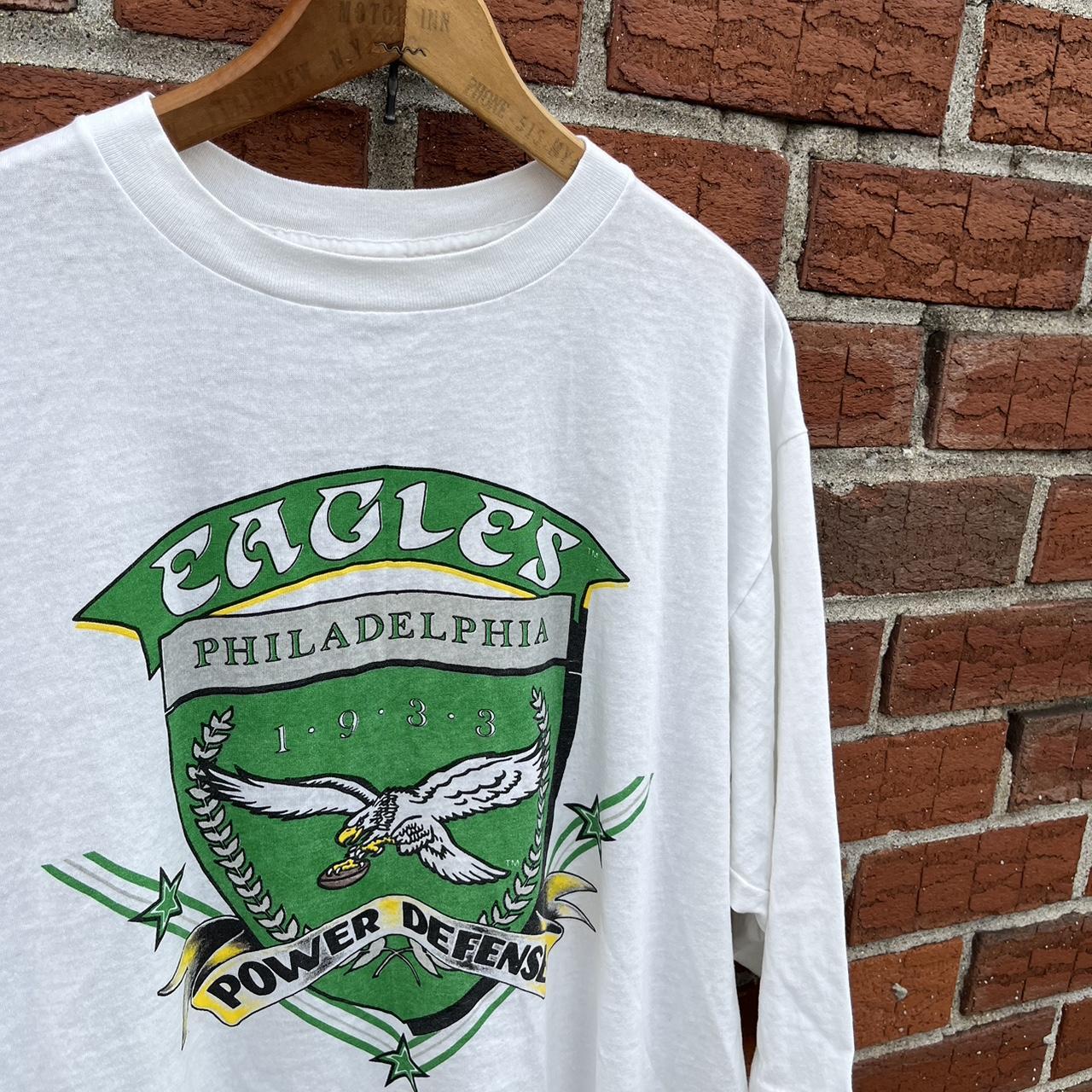 Vintage Philadelphia Eagles Shirt size XXL Sleep - Depop