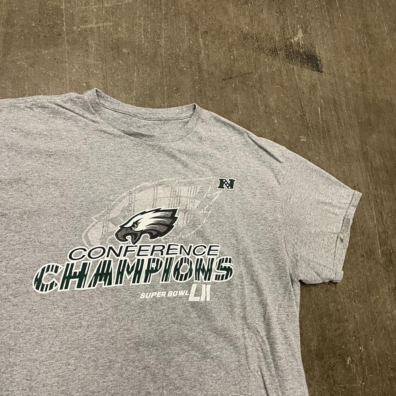 Philadelphia Eagles Shirt size XL/XXL Super Bowl 52 - Depop