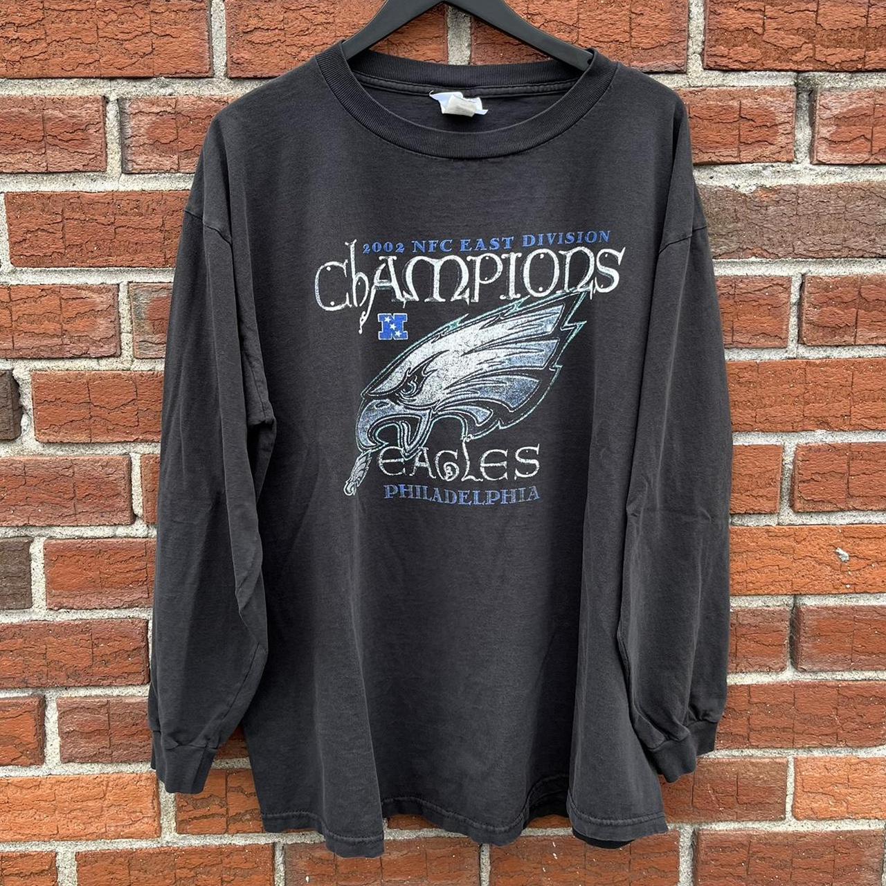 2004 Philadelphia Eagles NFC Champions Long Sleeve NFL T Shirt