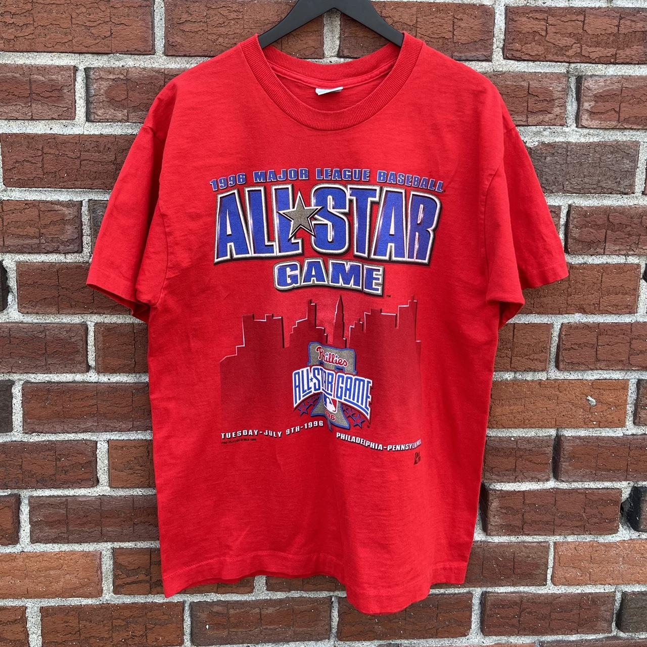 Phillies 1996 Major League Baseball All-Star Game logo shirt