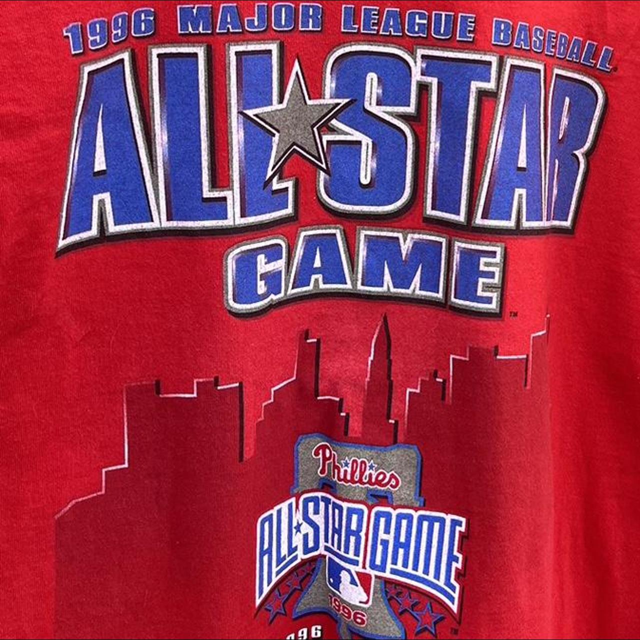 Phillies 1996 Major League Baseball All-Star Game logo shirt