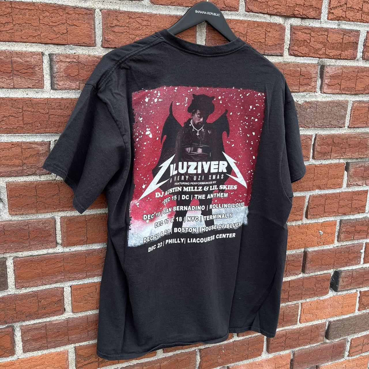 Lil Uzi Vert Shirt Concert Tour size XL A Very Uzi... - Depop