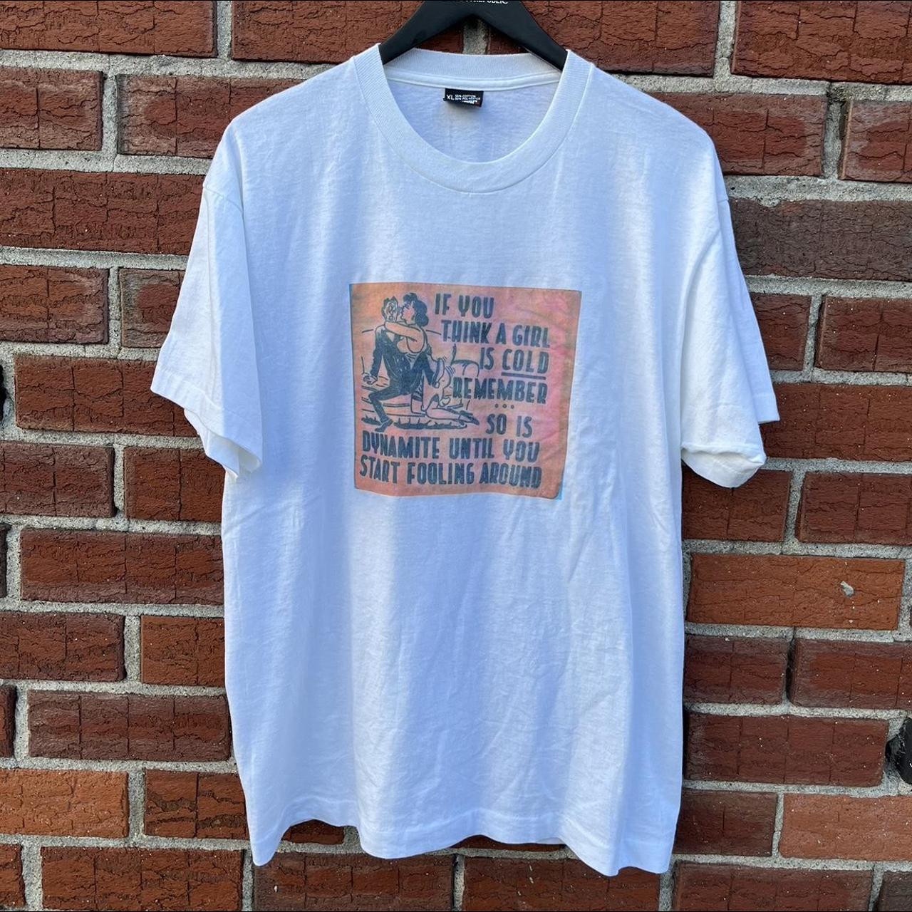 Vintage Sex Humor Shirt size XL 1980s Screen Stars...