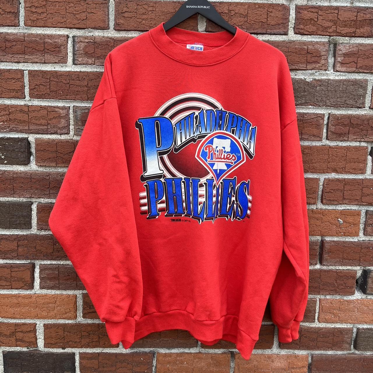 Vintage Philadelphia Phillies Sweatshirt Crewneck - Depop