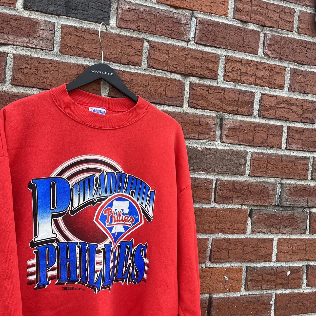 Vintage MLB (Trench) - Philadelphia Phillies Crew Neck Sweatshirt