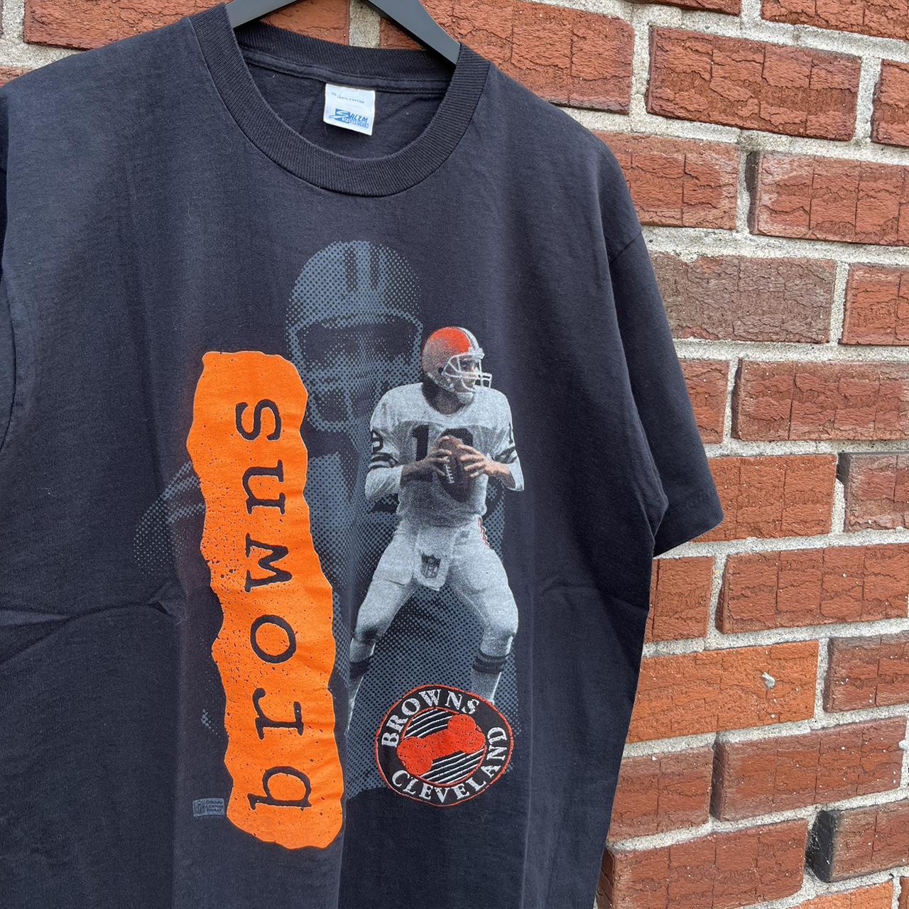 Vintage 90's 1990 Cleveland Browns Bernie Kosar T-shirt 