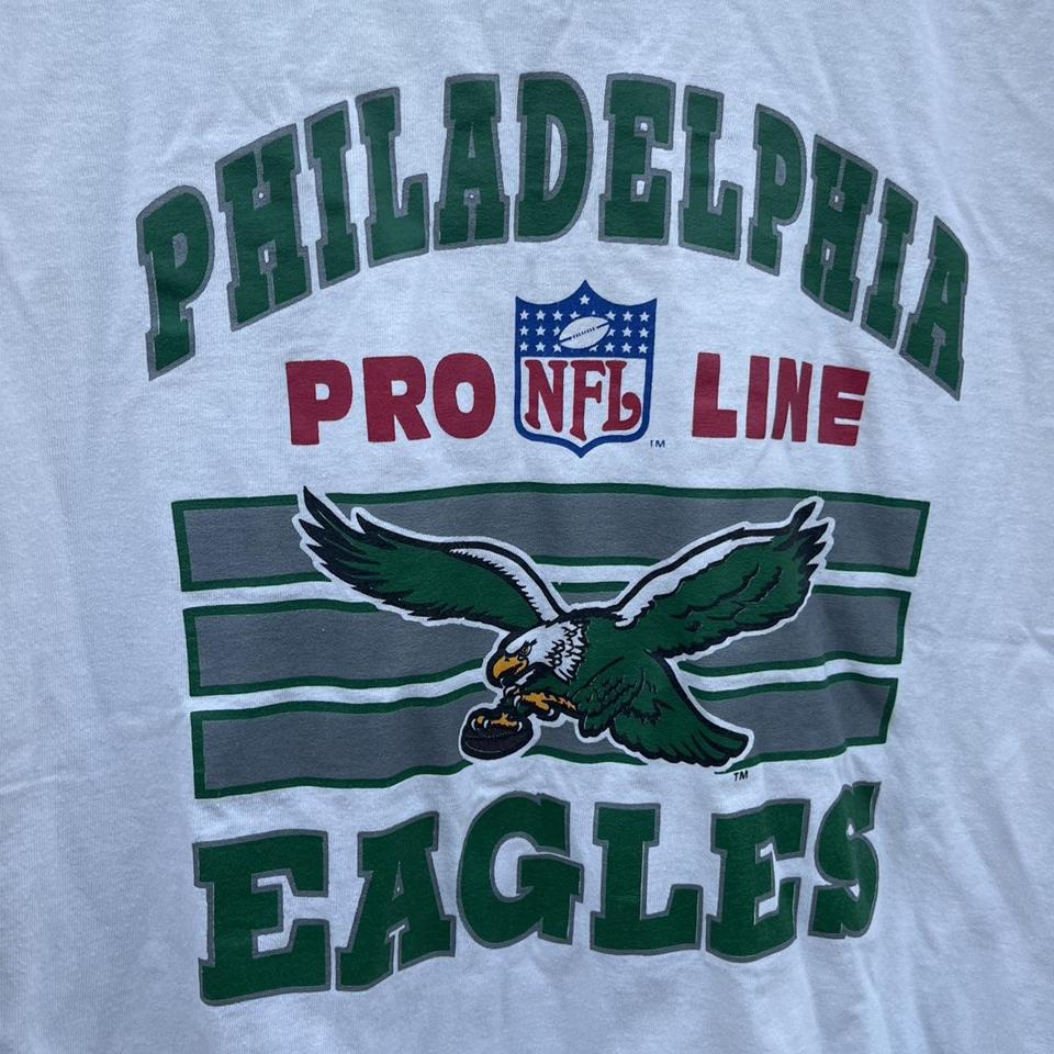 vintage philadelphia eagles t shirt y2k philly - Depop