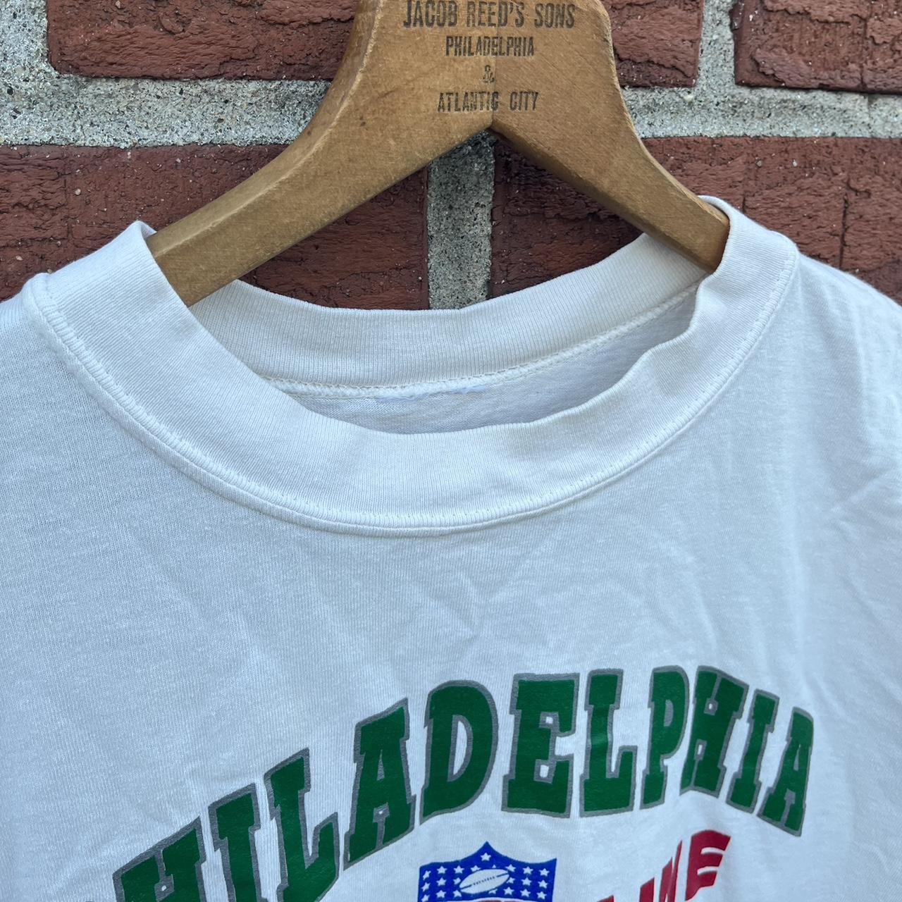 vintage philadelphia eagles t shirt y2k philly - Depop