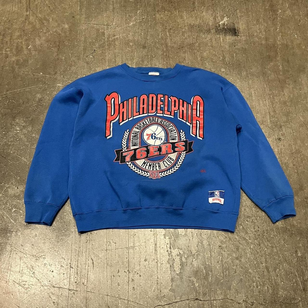 Vintage 76ers sweatshirt sale