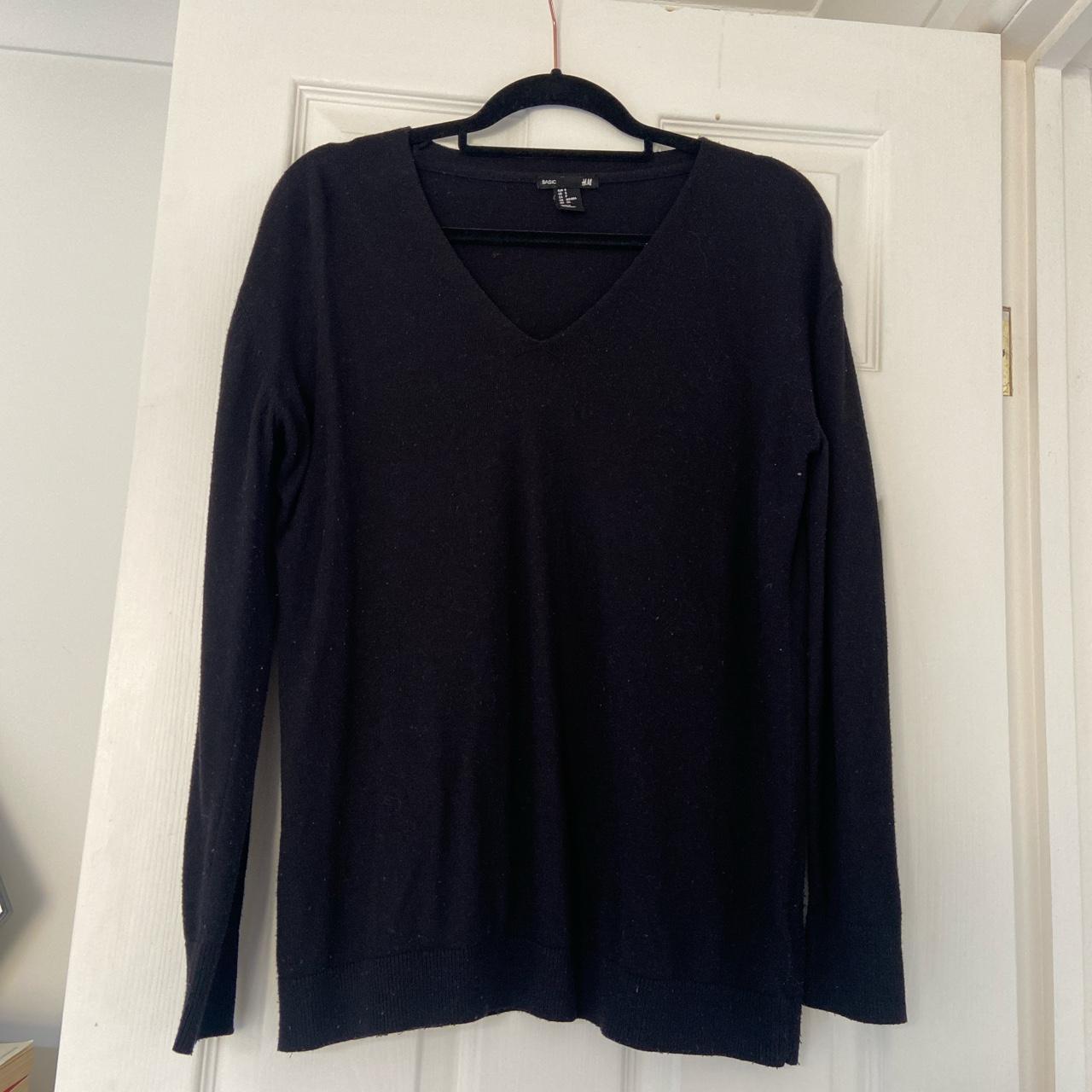 H&M Women's Black Jumper | Depop