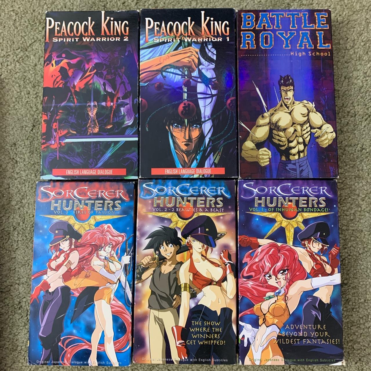 EBi　Dio Mio　VHS K.O. Beast Anime LD Laser Disc Complete Set OBI NTSC Japan