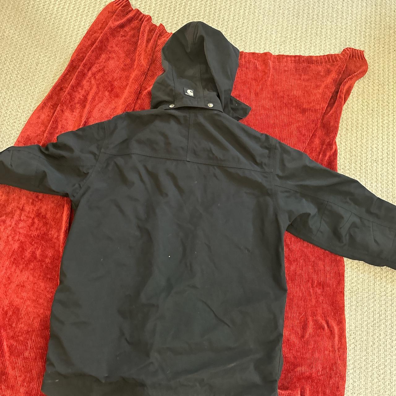 Vintage Carhartt jacket semi insulated . Flaws... - Depop