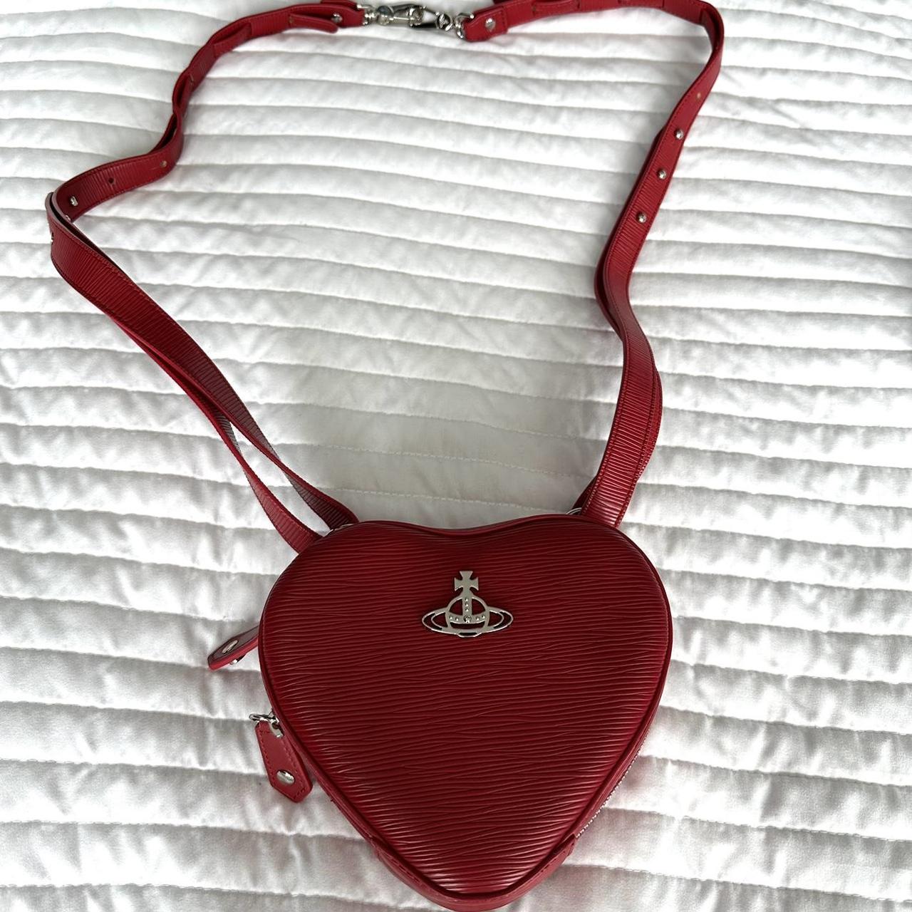 Vivienne Westwood Women S Red And Burgundy Bag Depop