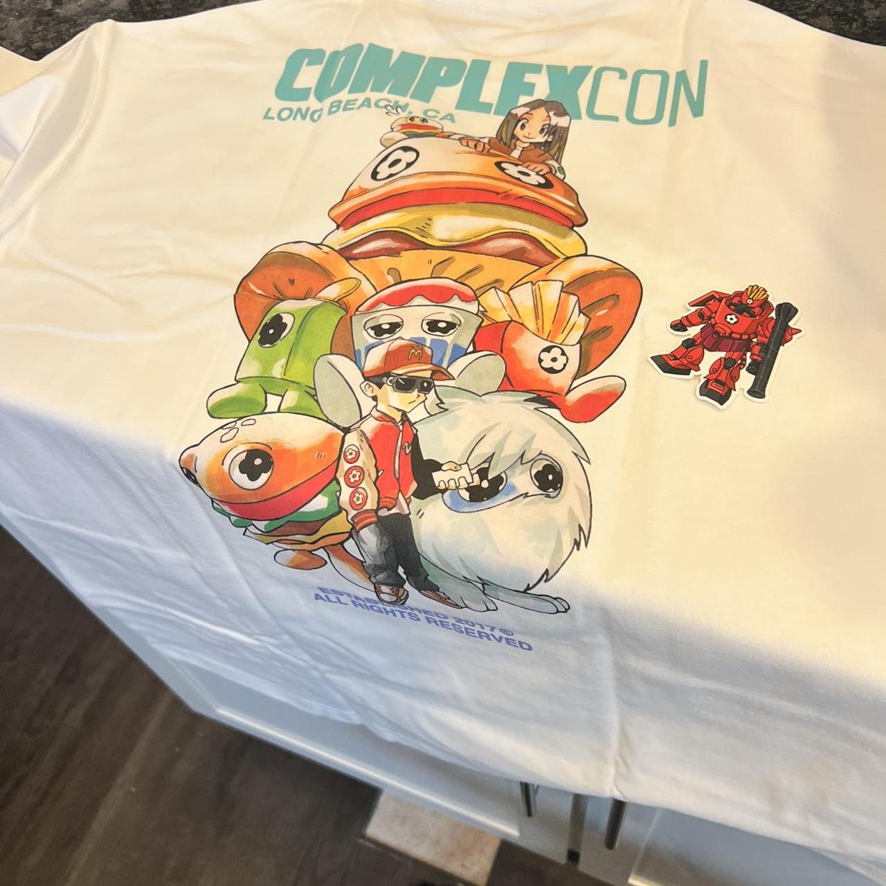 VANDY x ComplexCon “Anime” T-shirt in white., Size