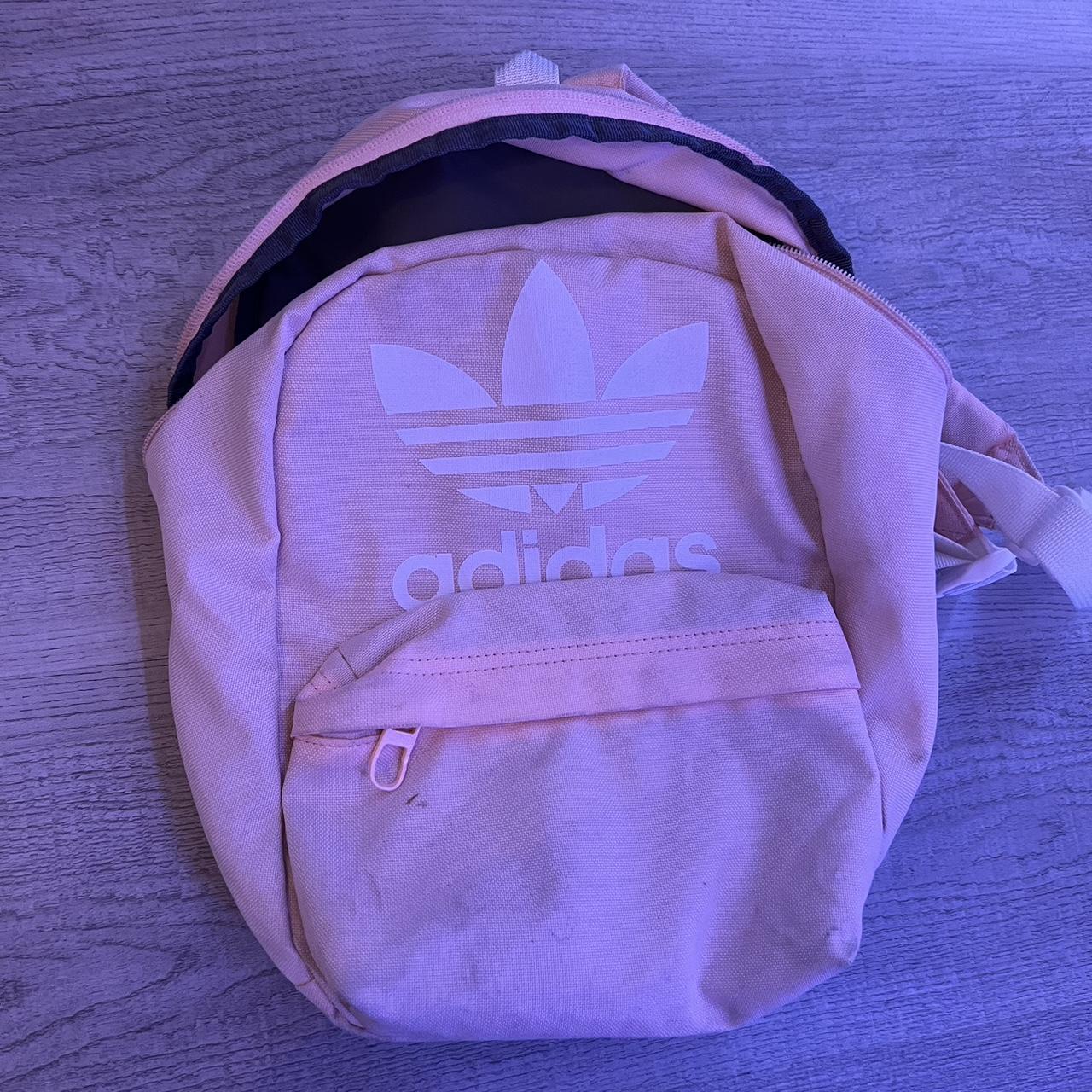 Cute pink mini adidas backpack. original and don’t... Depop