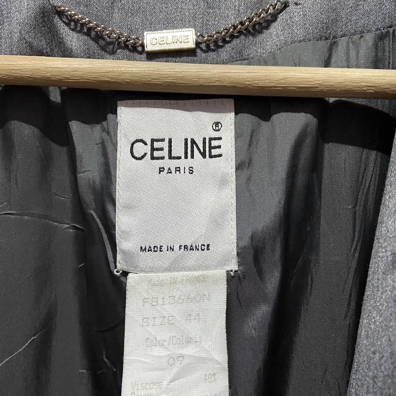 CELINE Men's Grey Jacket | Depop