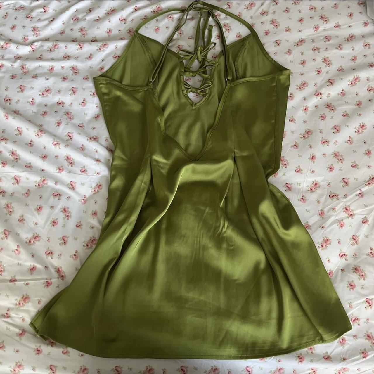 Forever 21 Women's Green Dress (3)