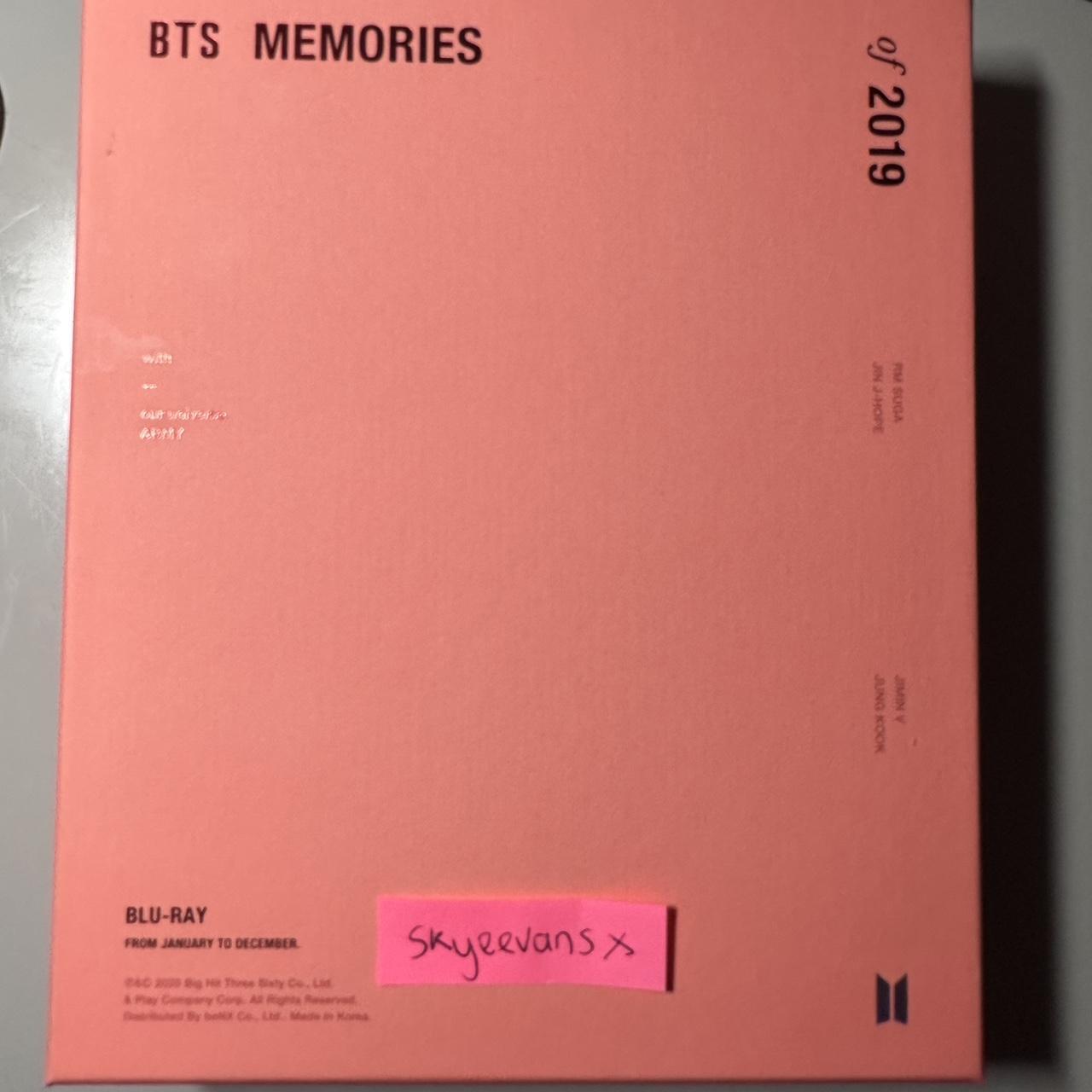 Deals BTS Memories 2019 Blu Ray