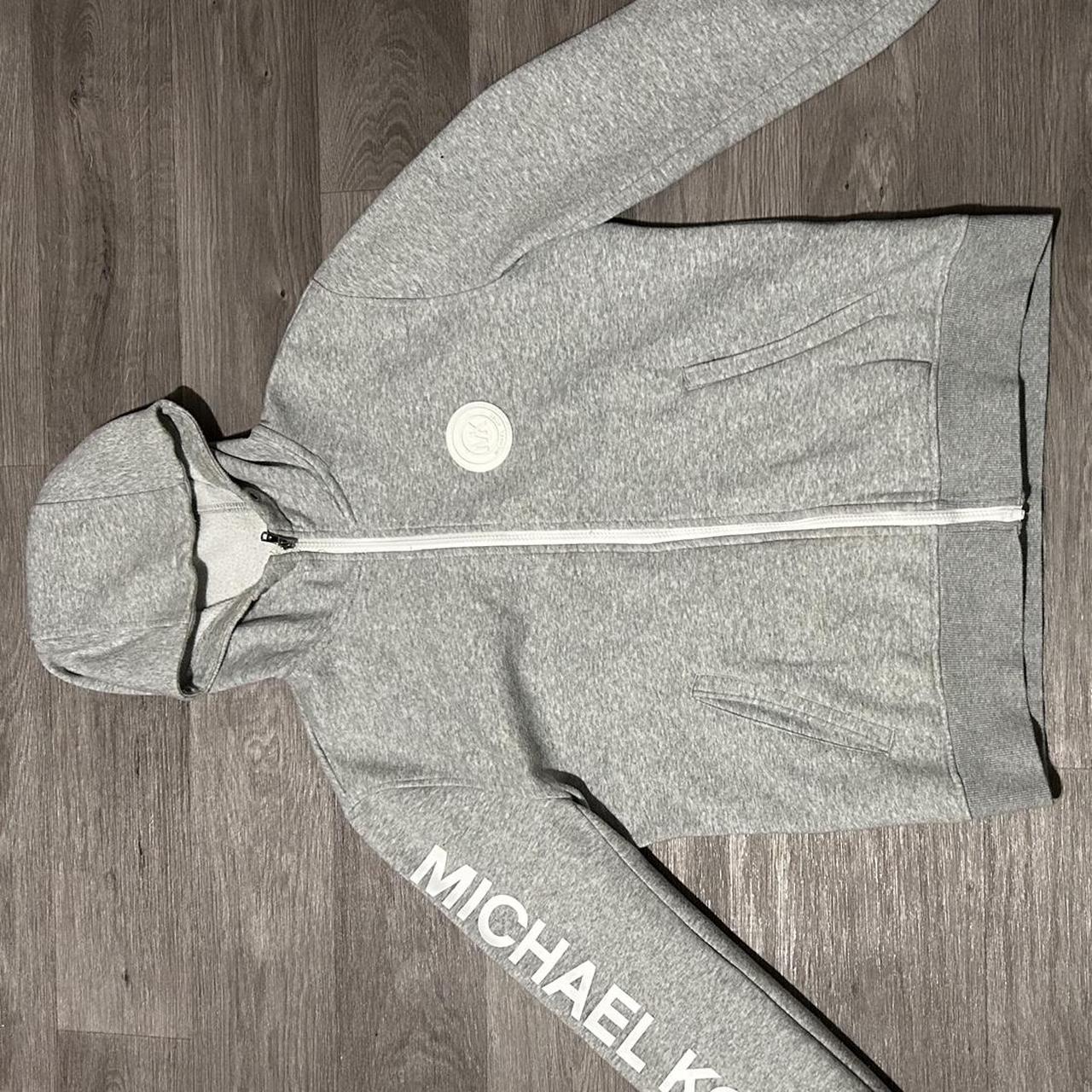 Michael kors hoodie mens grey online