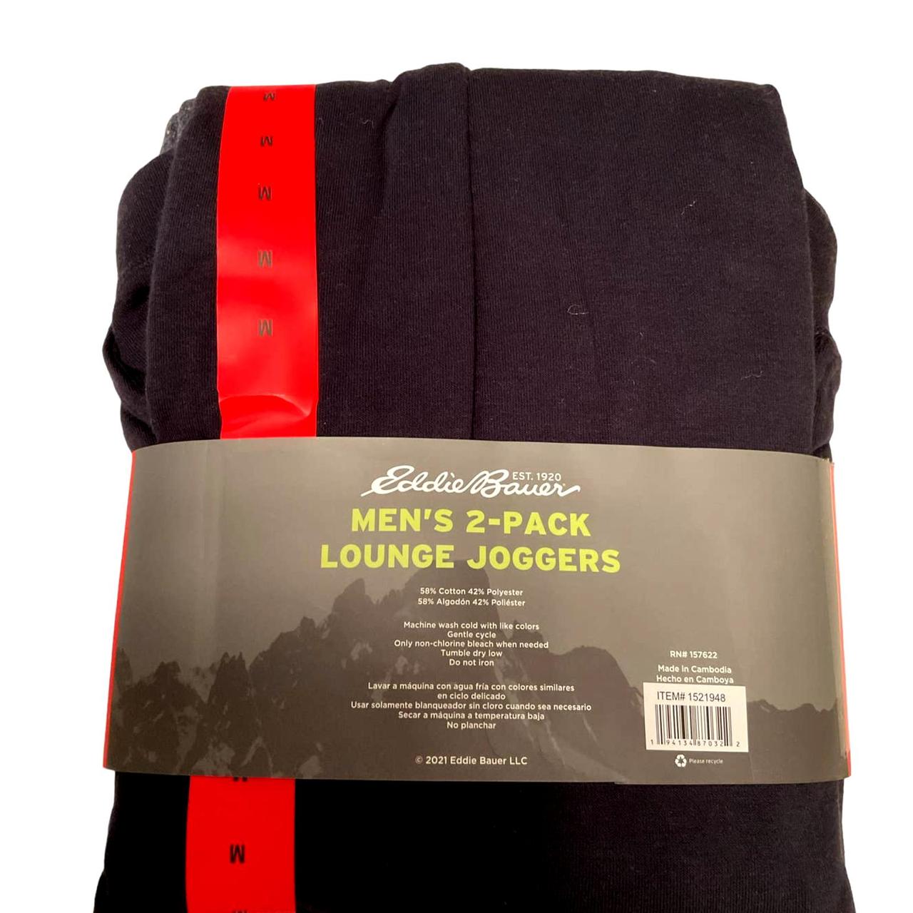 Eddie Bauer - Men's 2-Pack Lounge Joggers