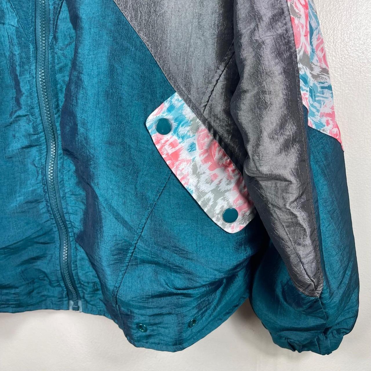 Women's Jacket - Multi - L – VTG 80s Active Code … - image 4