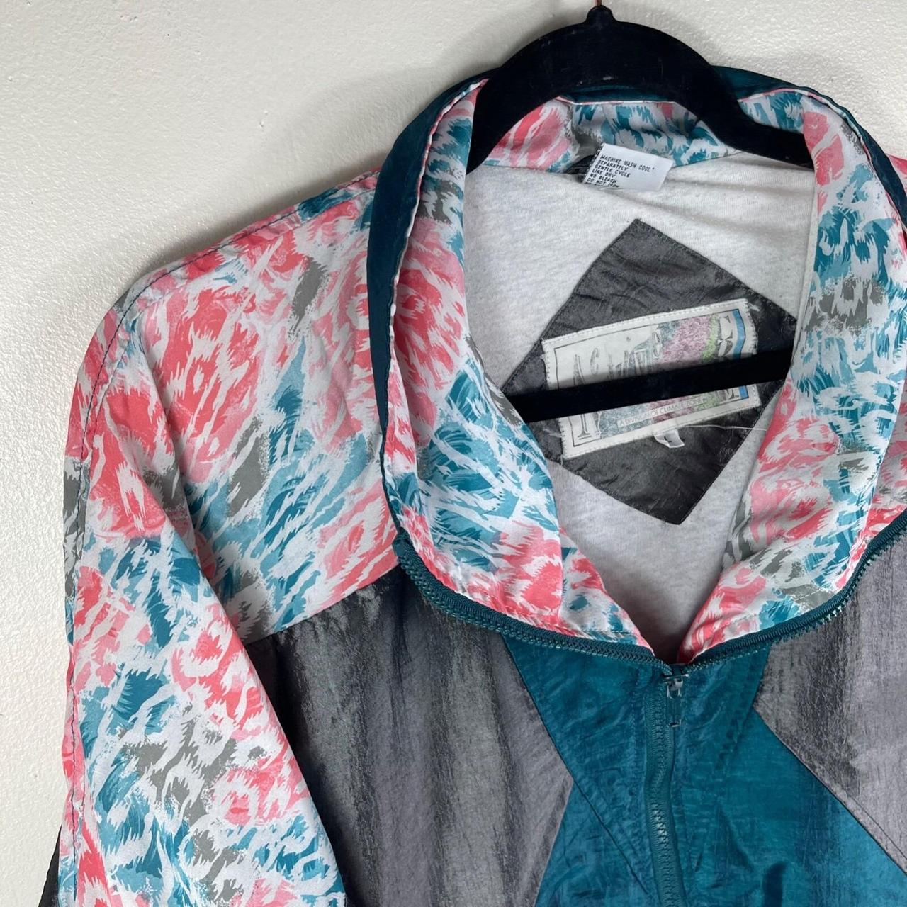 Women's Jacket - Multi - L – VTG 80s Active Code … - image 6