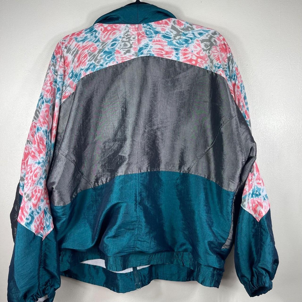 Women's Jacket - Multi - L – VTG 80s Active Code … - image 8