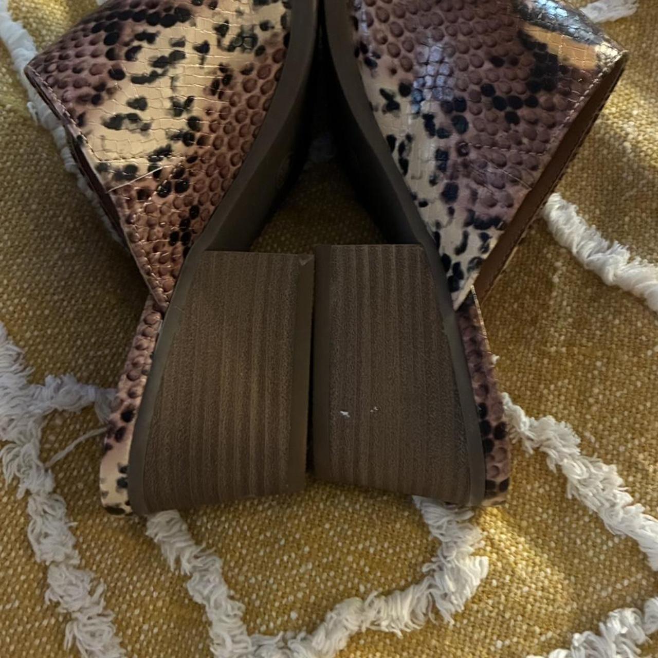 Universal Thread Women's Mules - Brown/Multi - US… - image 4