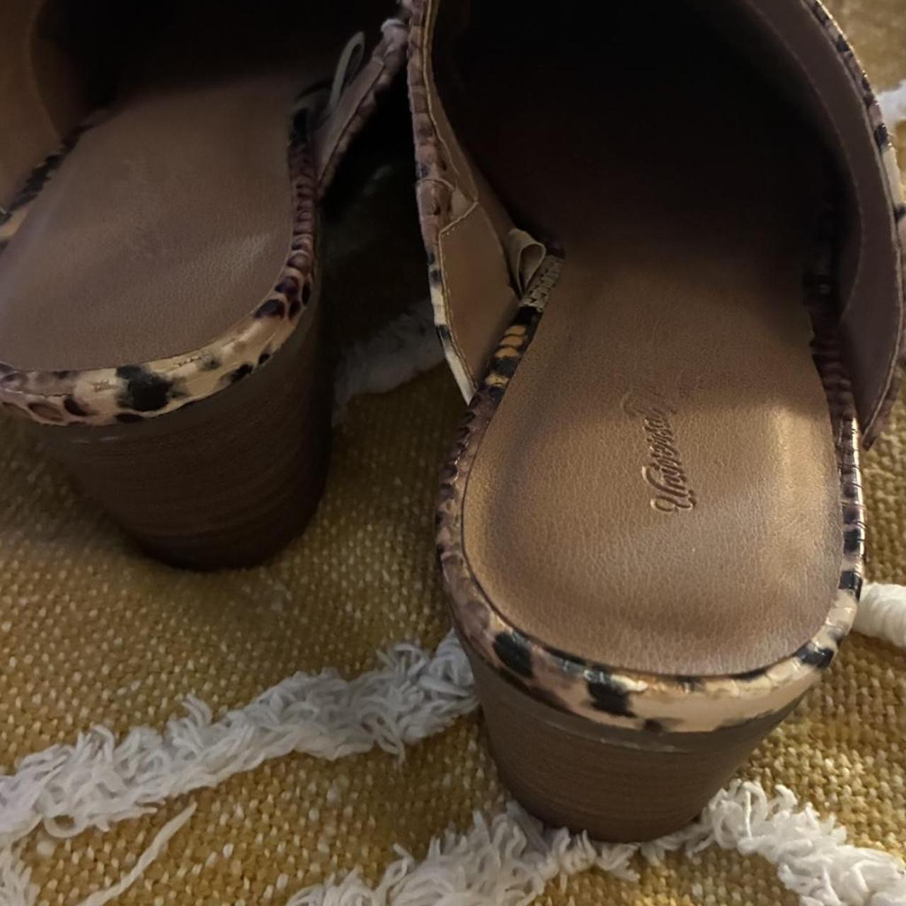 Universal Thread Women's Mules - Brown/Multi - US… - image 3