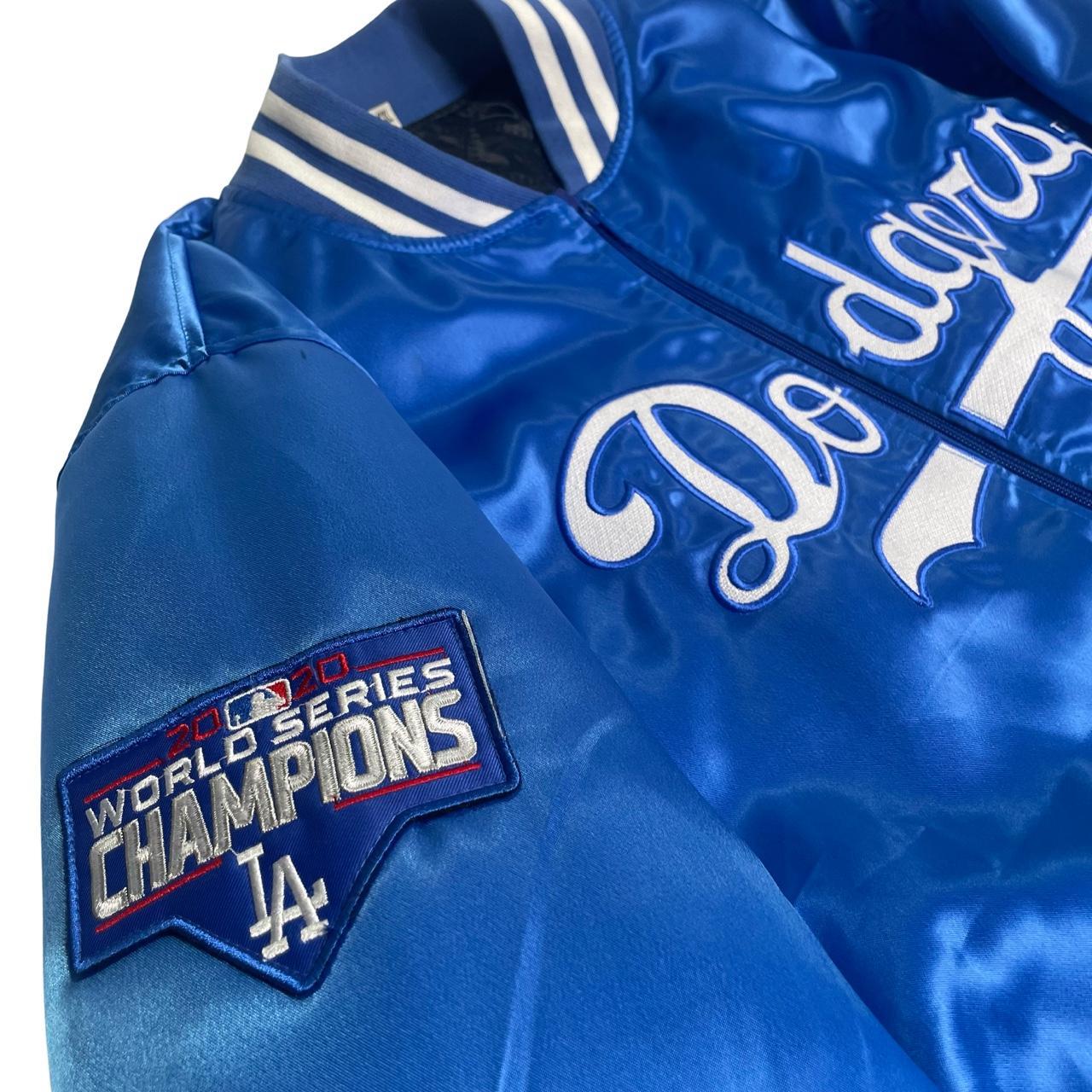 Dodgers Jacket, Satin - Black S/M, Standard – Gameday by Vee