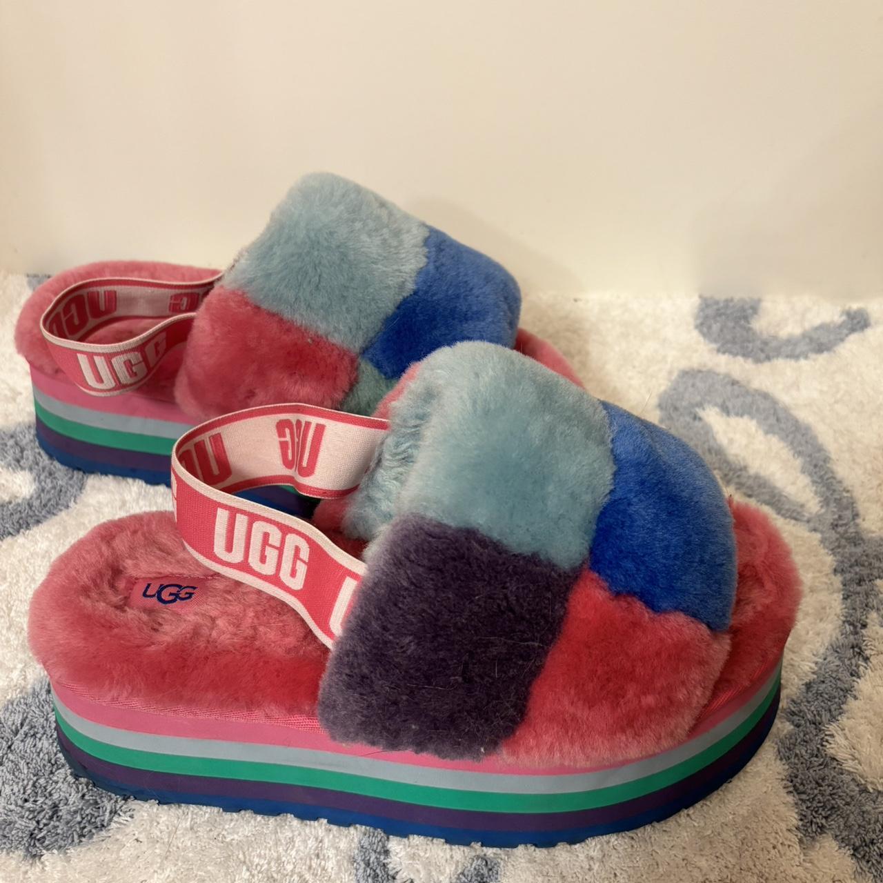 UGG Women's Slides - Multi - US 8 – UGG platform … - image 1