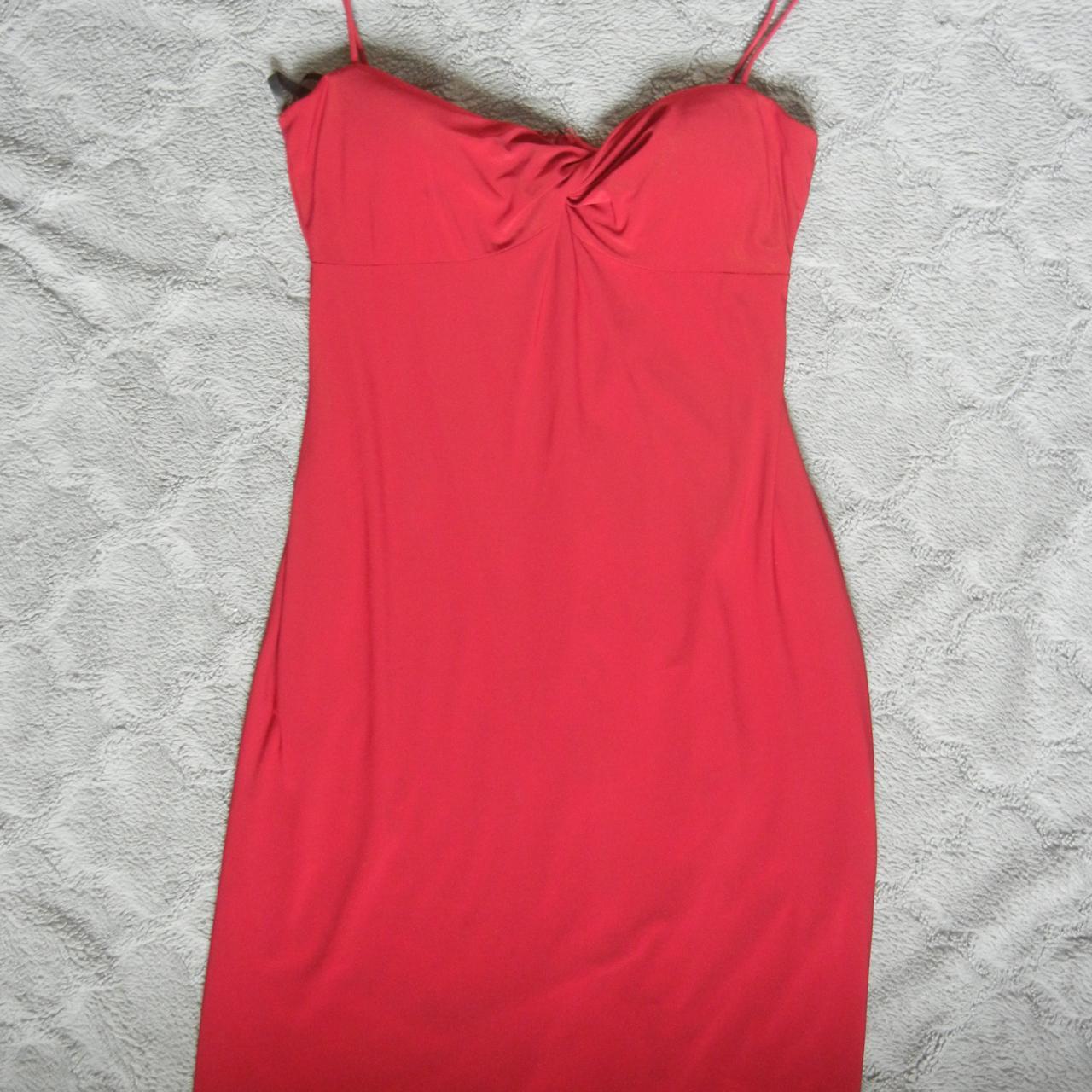 Red Laundry by Shelli Segal Dress thrifted this for... Depop