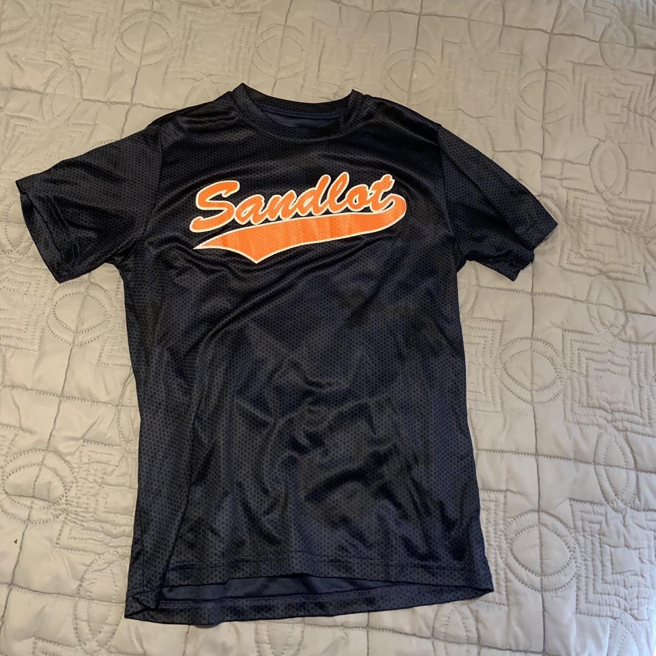 Sandlot Short Sleeve Jersey - Orange Large