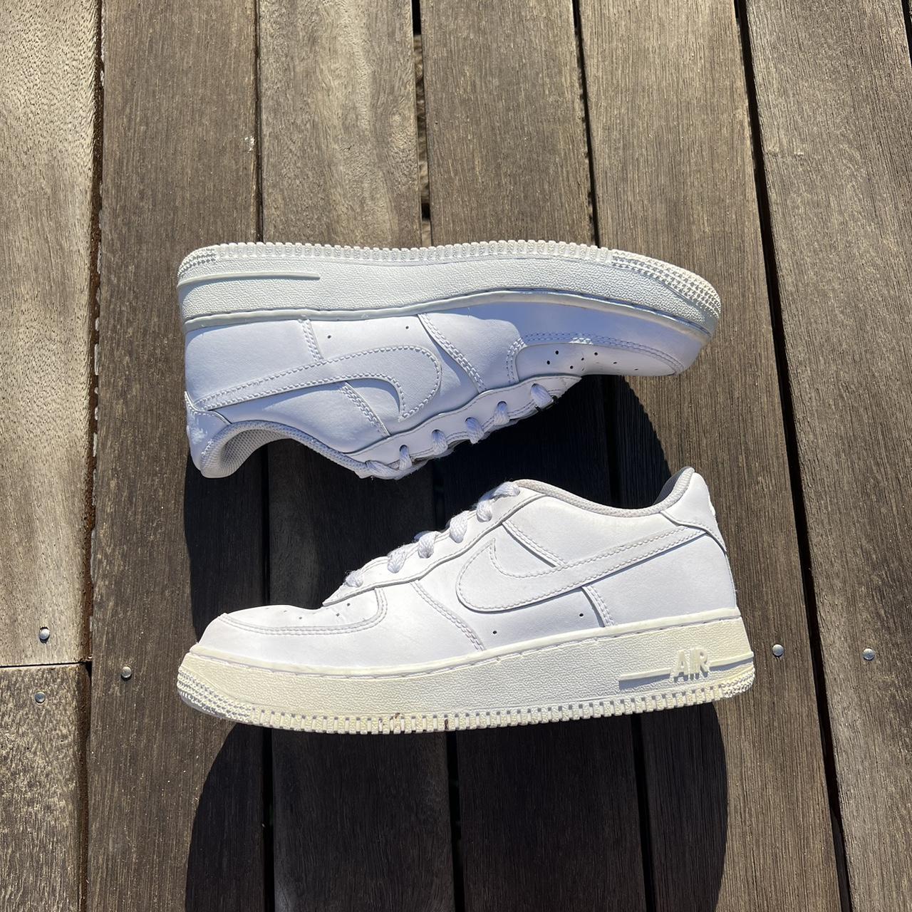 NIKE AIR FORCE 1 WHITE SIZE 7.5US| 5.5UK| 38.5EUR - Depop