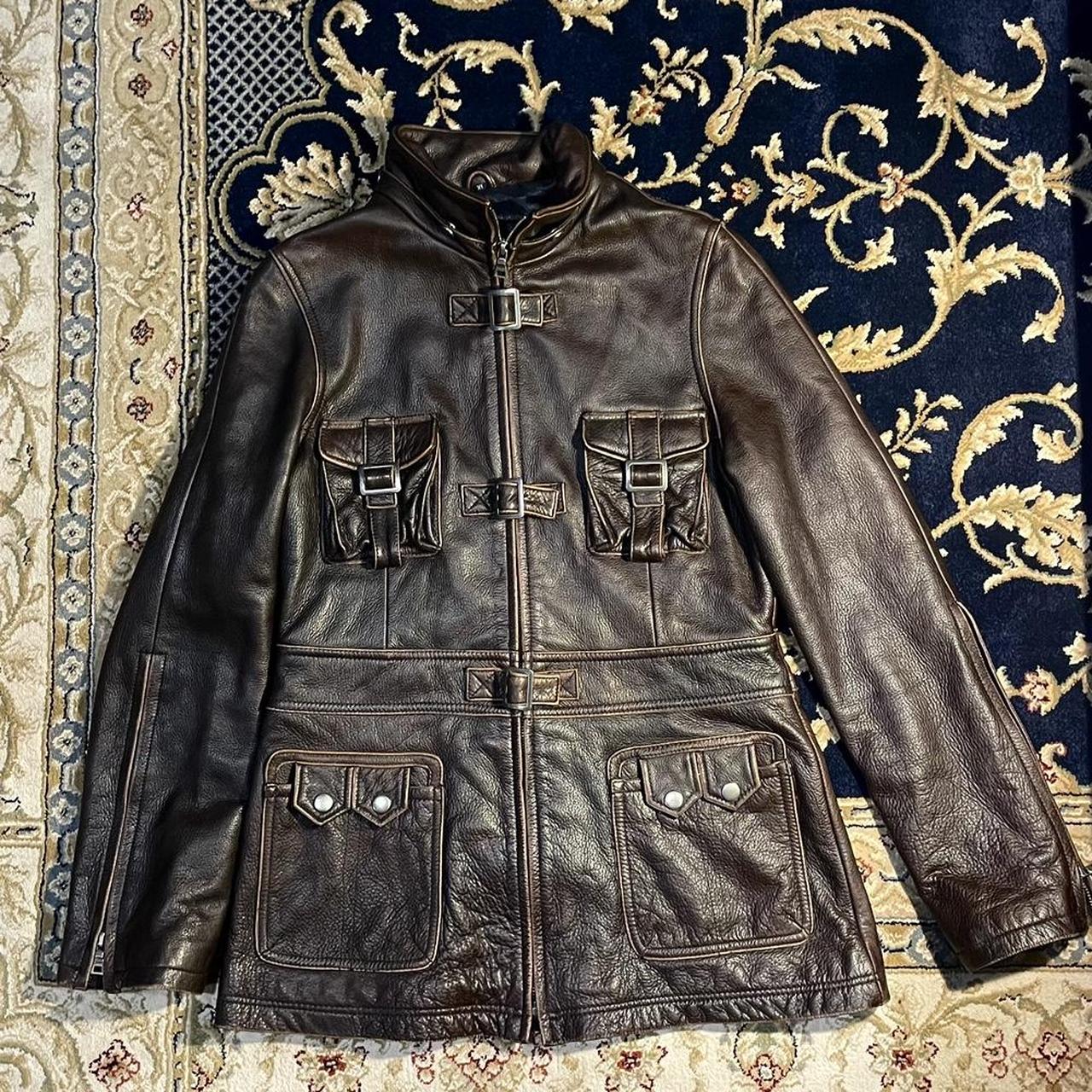 Genuine Leather GUESS Jacket deals