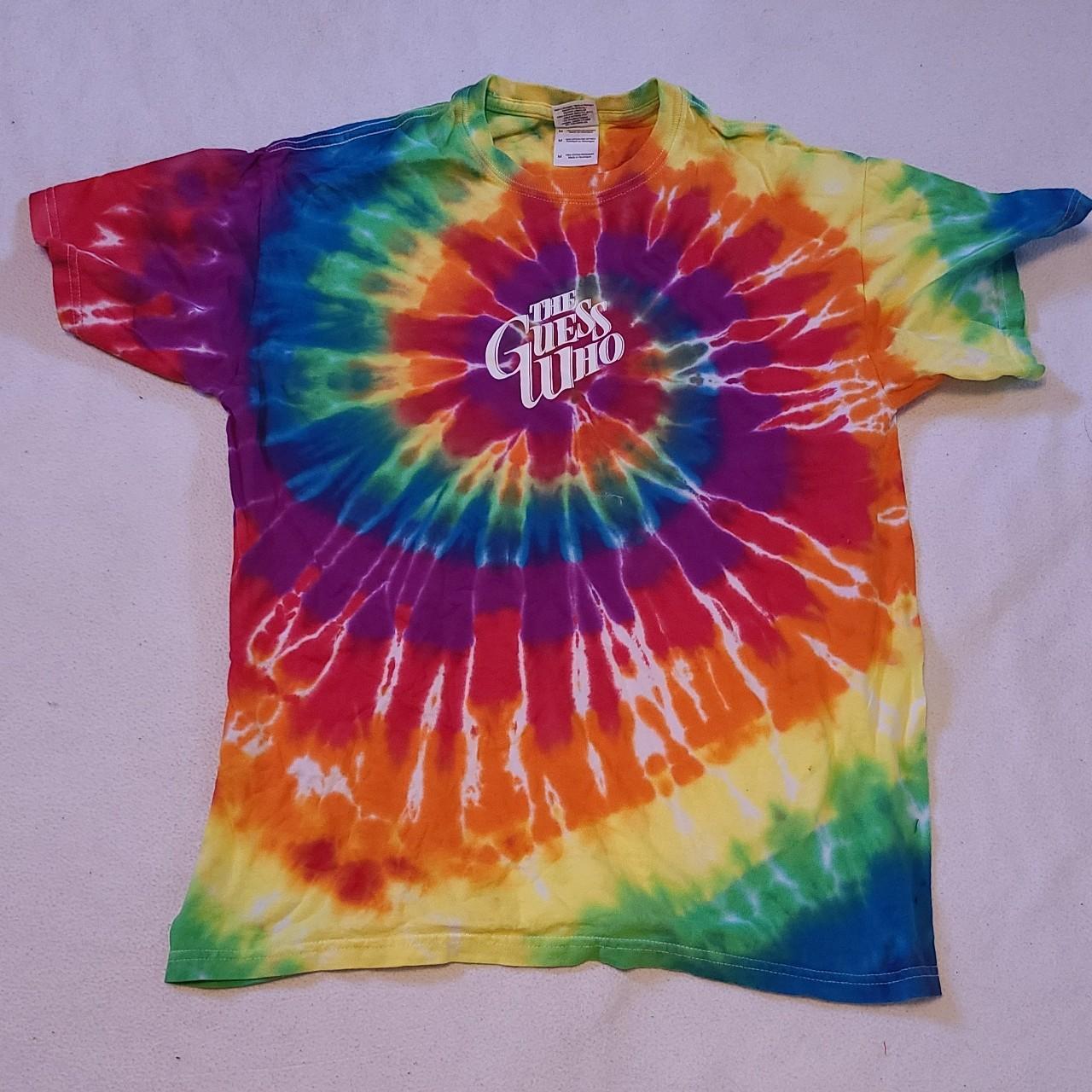 The Guess Who tie-dye shirt From one of their tours... - Depop