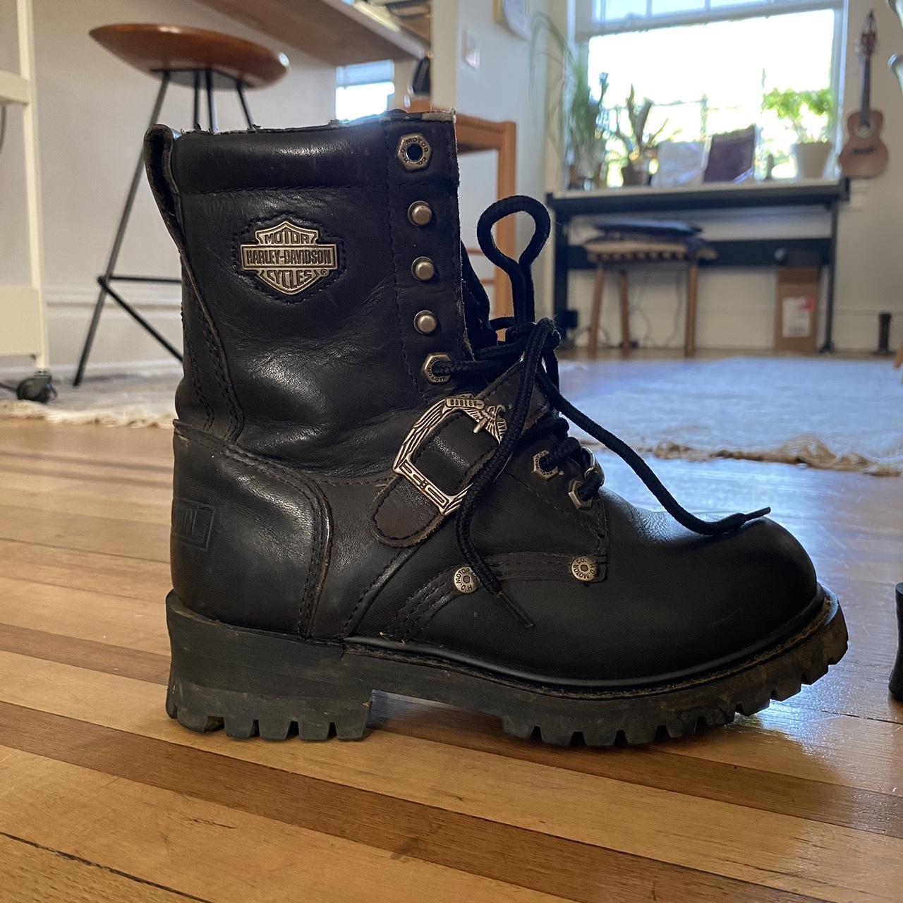 Harley Davidson Men’s boots size 6.5 Really... - Depop