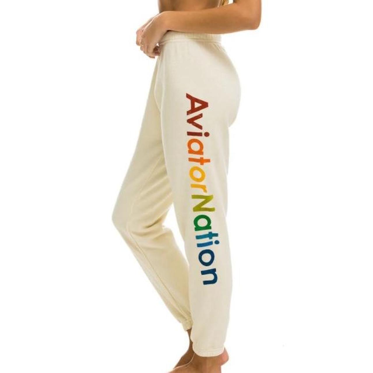 Aviator nation cream discount sweatpants