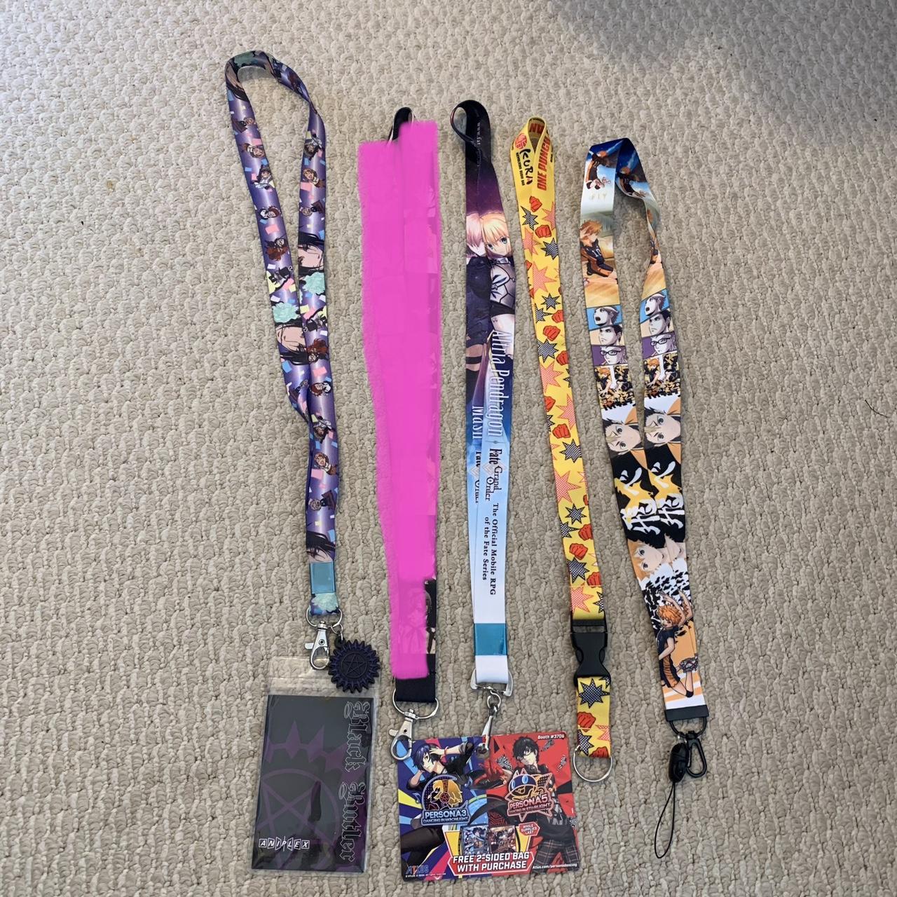 Printed Black Luffy, Zoro, One Piece Key Chain, Anime Keychain