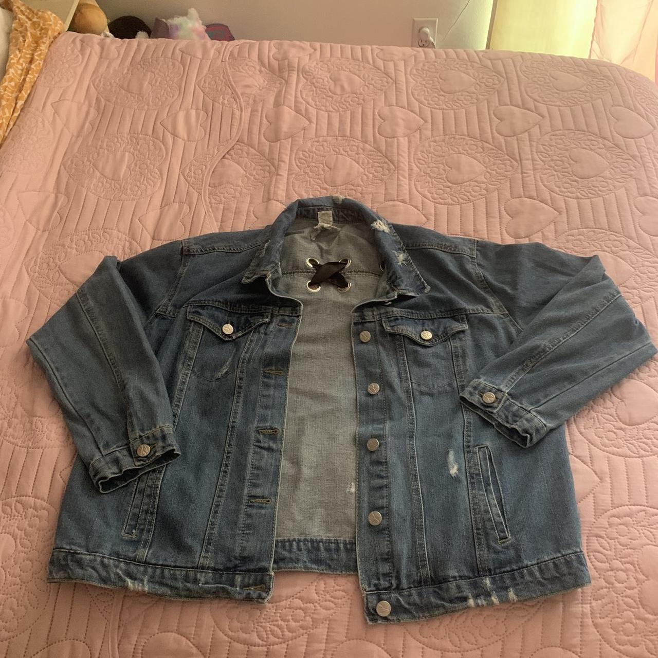 hot topic jean jacket