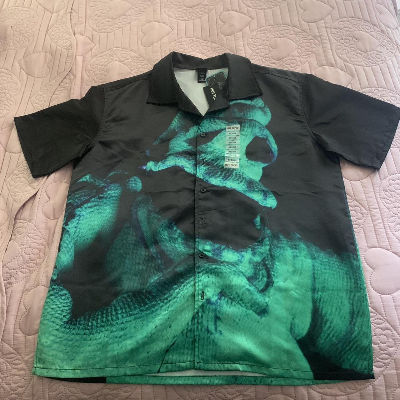 Oogie Boogie Button Up! super cute button up shirt... Depop