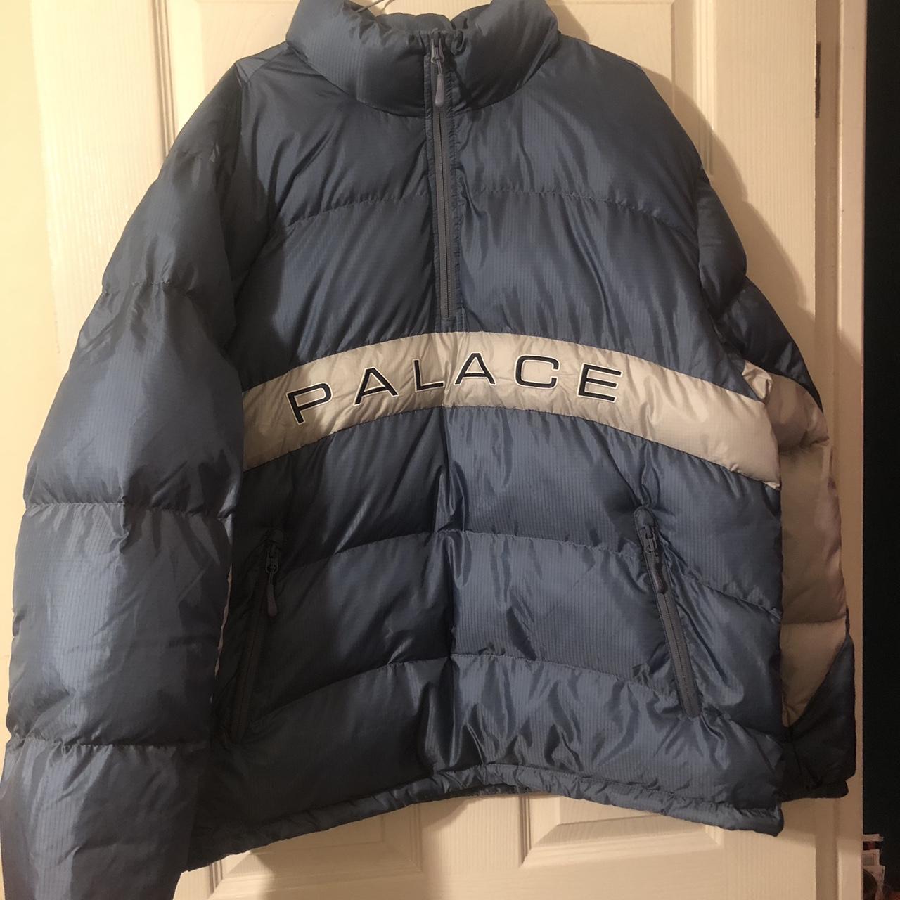 Blue palace puffer reversible Very good condition,... - Depop