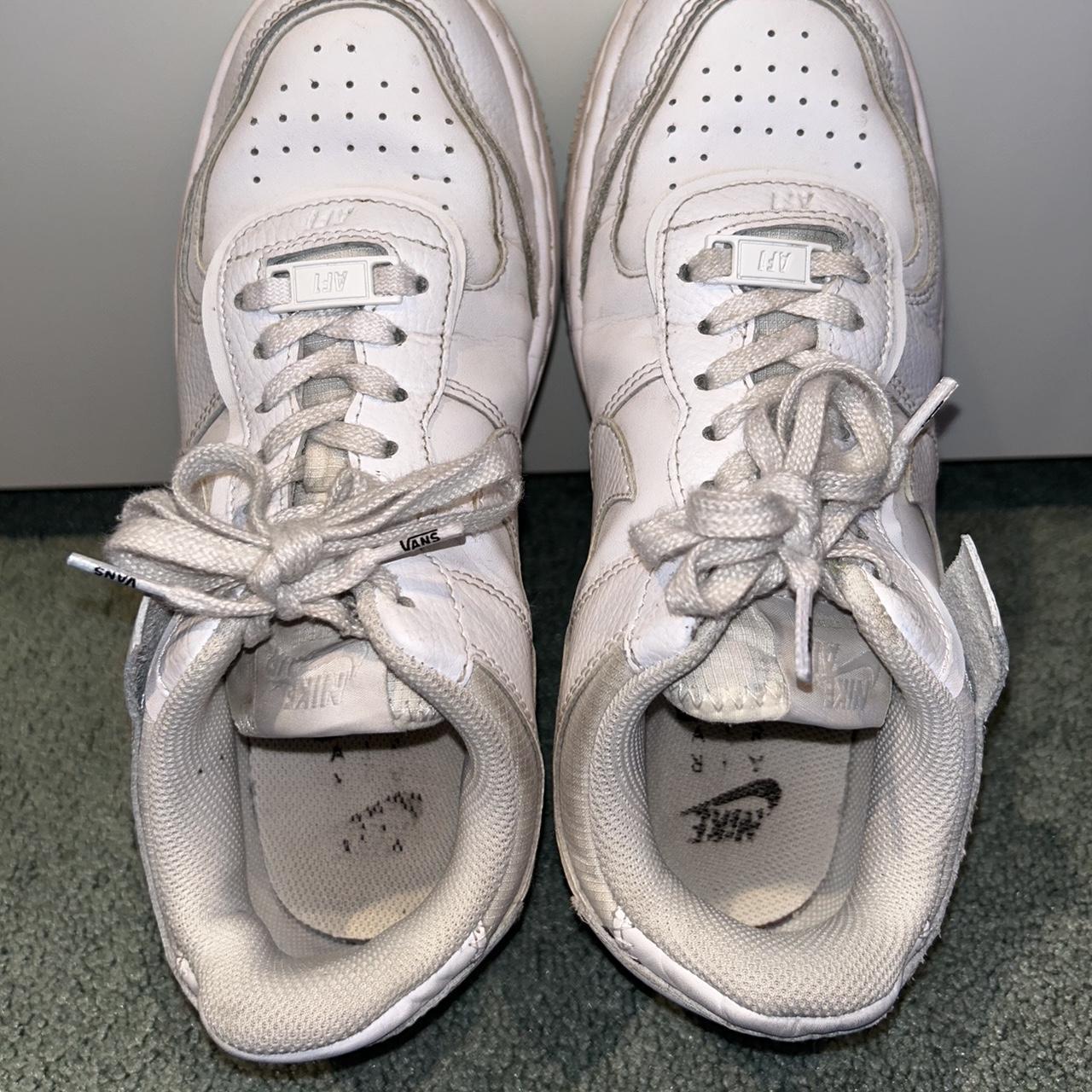 Nike Air Force One Shadows W7/M5.5 Original laces... - Depop